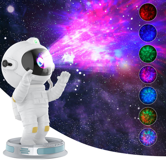 New Real Astronaut Galaxy Projector Lamp Spaceman Star Projector Night Light